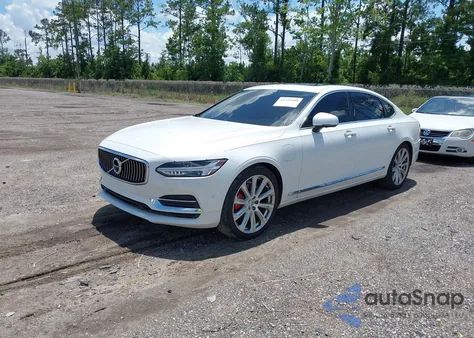 2018 Volvo S90 Hybrid T8 Inscription из США, поврежденный, VIN LVYBC0AL4JP032203